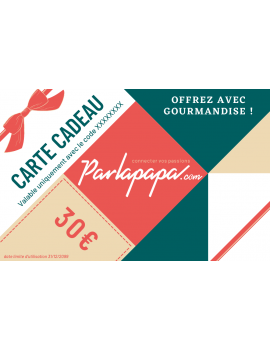 Formule Cadeau Trois plats - Restaurant Paris Format E-Carte Cadeau