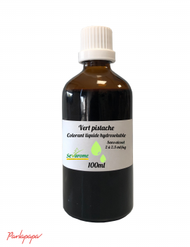 Colorant alimentaire vert pistache E102, E133 - Liquide