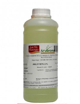 Basilic Arôme huile essentielle alimentaire naturel professionnel 4007