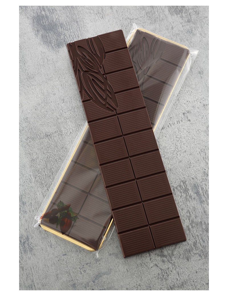 Moule à chocolat tablette, plaque de 28 carrés, 200 g