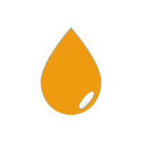Colorant alimentaire orange mandarine liquide hydrosoluble
